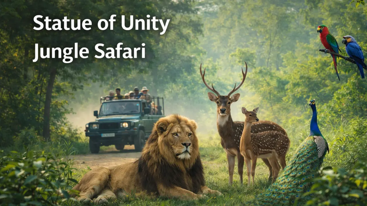 Statue of Unity Jungle Safari: Timings, Animals List & Booking Tips
