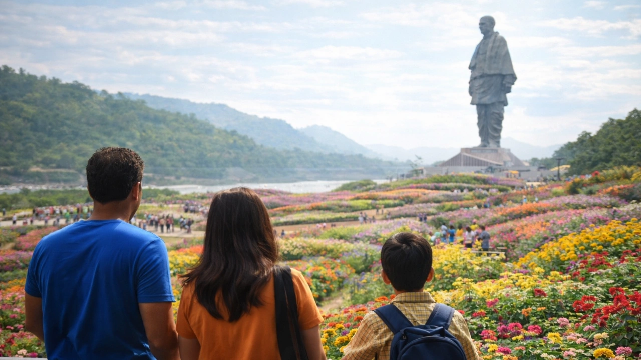 Valley of Flowers at Statue of Unity: Best Time to Visit, Bloom Season & Photography Tips